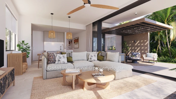 Résidences exclusives au bord du golf : l'élégance tropicale à l'île Maurice