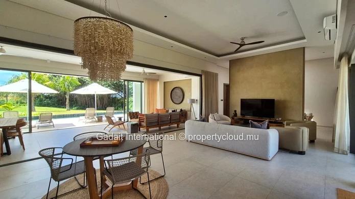 4-bedroom villa with pool and golf view at Anahita Golf & Spa Resort