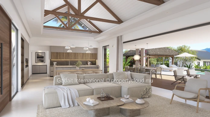 Luxury Single-Storey Villa in Tamarin with Mountain Views | Exclusive Address in Mauritius