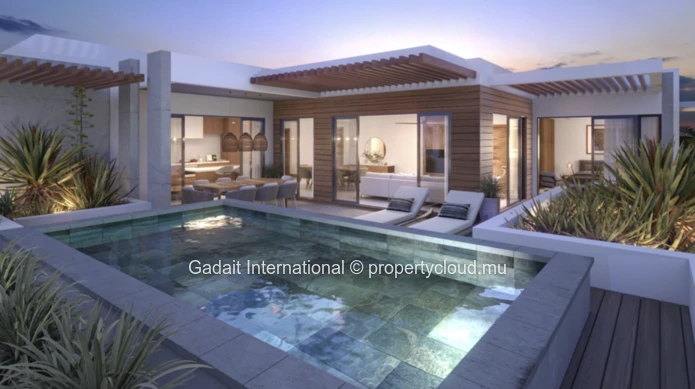 Résidence de Prestige : Appartement de 2 Chambres au Premier Étage à Pereybère
