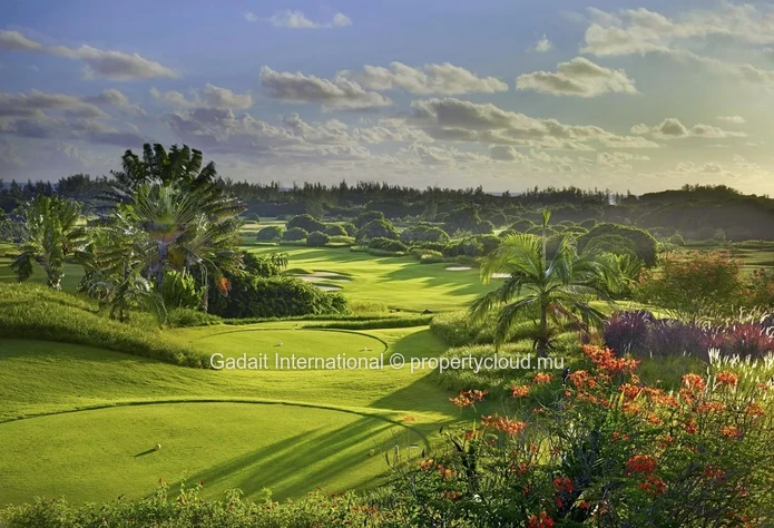 Villa de luxe 4 chambres à vendre avec vue sur le golf et l'océan, île Maurice