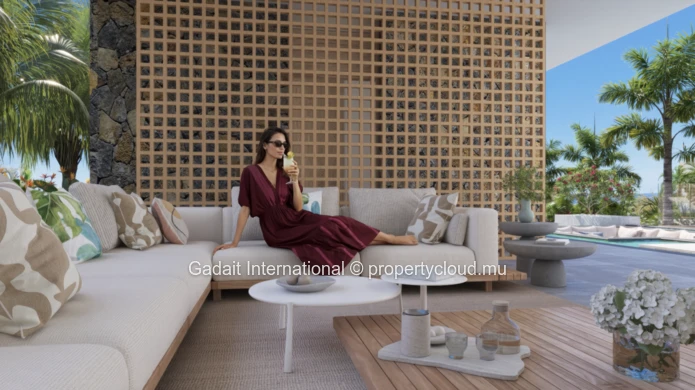 A vendre une Villa contemporaine d'exception dans le domaine de Bel Ombre dans le sud de l'Ile Maurice