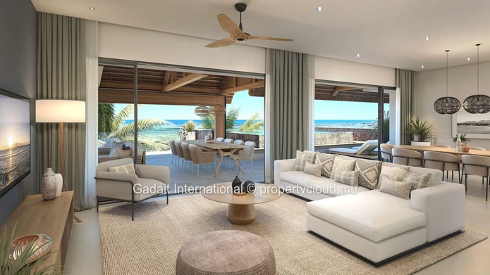 Appartement de Luxe Pieds dans l'Eau à Vendre à l'Île Maurice – Accessible aux Étrangers | Tamarin Côte Ouest