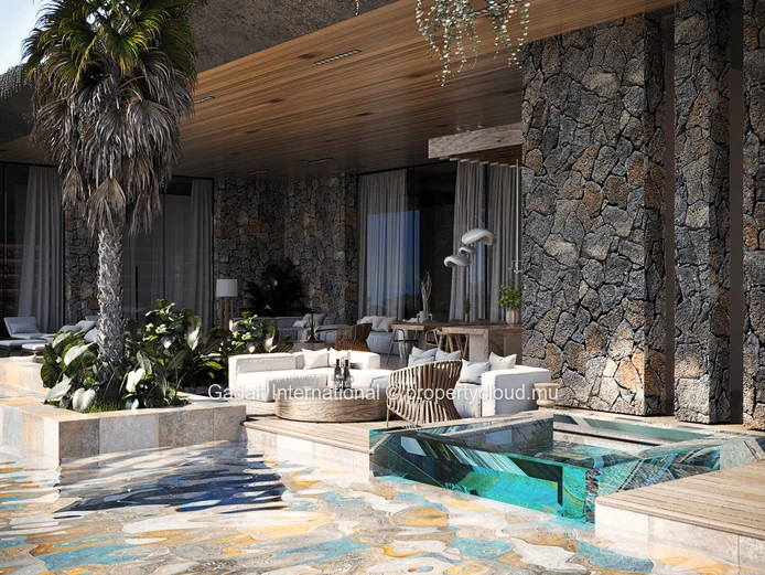 Luxueuse villa avec vue mer, golf, spa et services personnalisés à Bel Ombre, île Maurice