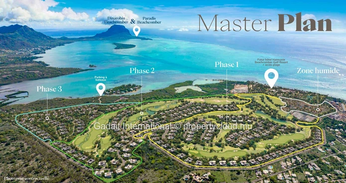 Villa S - Harmonie: villa 4 chambres, accès golf à l'ouest de l'Île Maurice