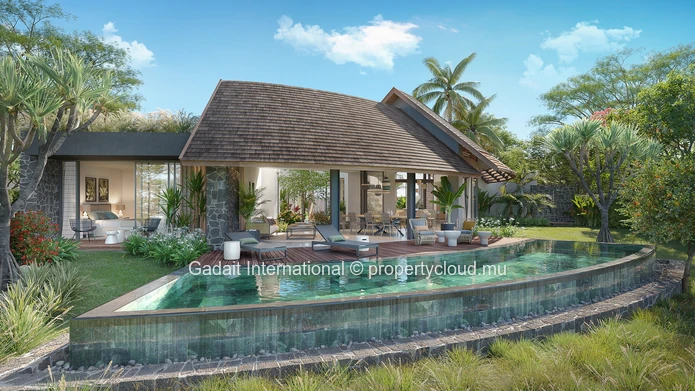 Villa de luxe 3 chambres avec accès golf et plage à vendre | Anahita Île Maurice