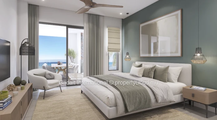 Appartement de Luxe Pieds dans l'Eau à Vendre à l'Île Maurice – Accessible aux Étrangers | Tamarin Côte Ouest