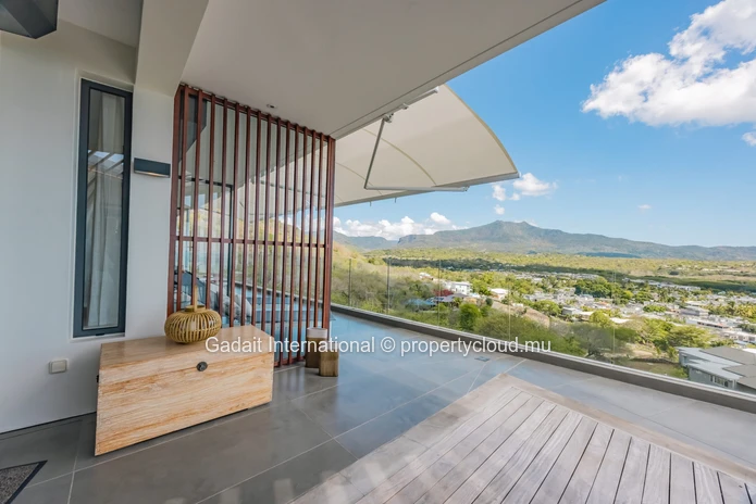 Exceptional Penthouse for Rent in Rivière Noire – Lagoon & Morne Brabant 180° View | Gadait International