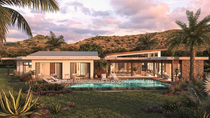 Investissez dans une Villa de standing à Tamarin, 5 chambres en suite, piscine, dans l'Ouest de l'Ile Maurice