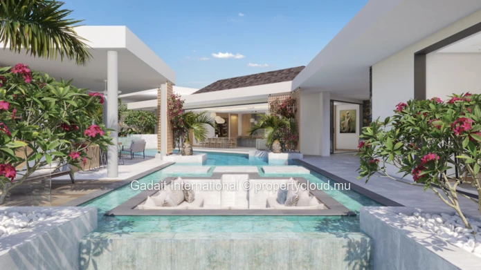 A vendre une Villa contemporaine d'exception dans le domaine de Bel Ombre dans le sud de l'Ile Maurice