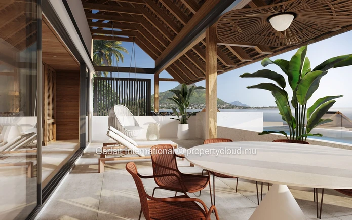 Exceptional residence on the west coast: luxury, swimming pool and views of Le Morne with GADAIT International