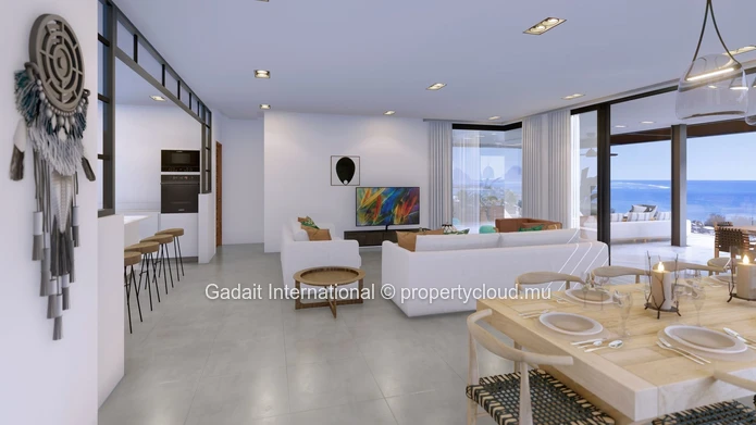 Duplex luxury villa with panoramic ocean view