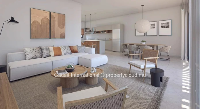 Appartement à vendre avec vue sur la mer à Tamarin, l'Île Maurice