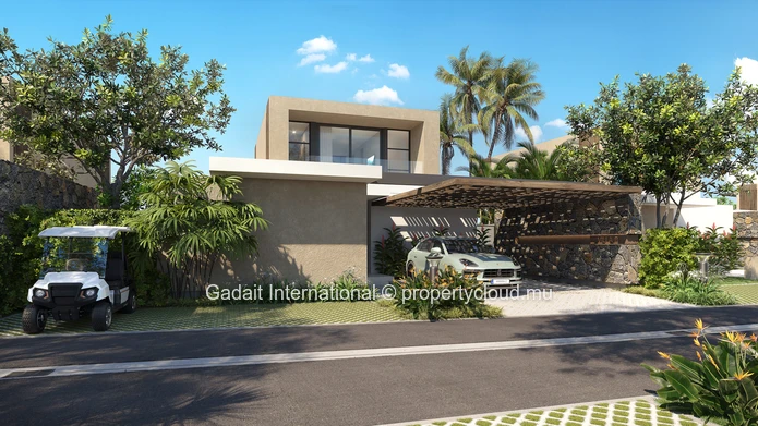Résidences exclusives au bord du golf : l'élégance tropicale à l'île Maurice