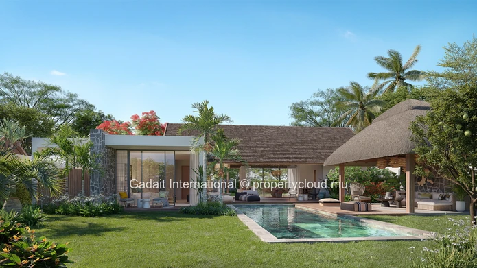 Demera: villa de luxe avec accès privilégié aux plages de l'île aux Cerfs, Anahita Beau Champ