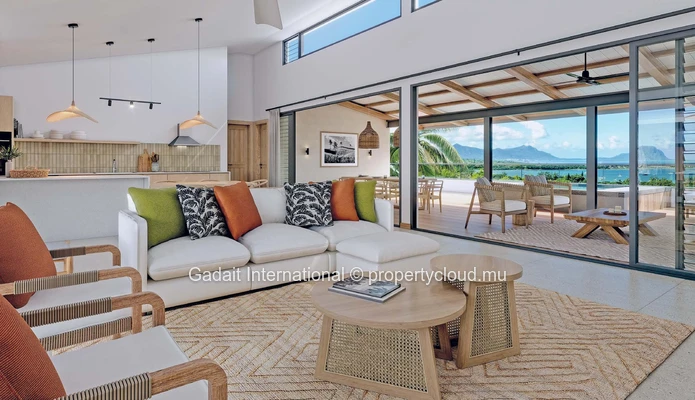 Blue Vista V1 : prestigious villa on 2534m² with private pool in Rivière Noire