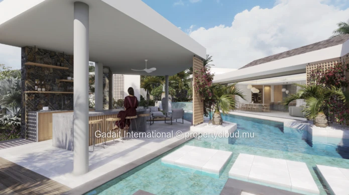 A vendre une Villa contemporaine d'exception dans le domaine de Bel Ombre dans le sud de l'Ile Maurice