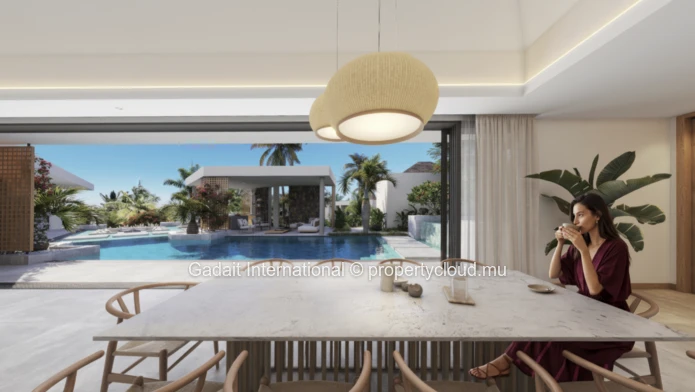 A vendre une Villa contemporaine d'exception dans le domaine de Bel Ombre dans le sud de l'Ile Maurice