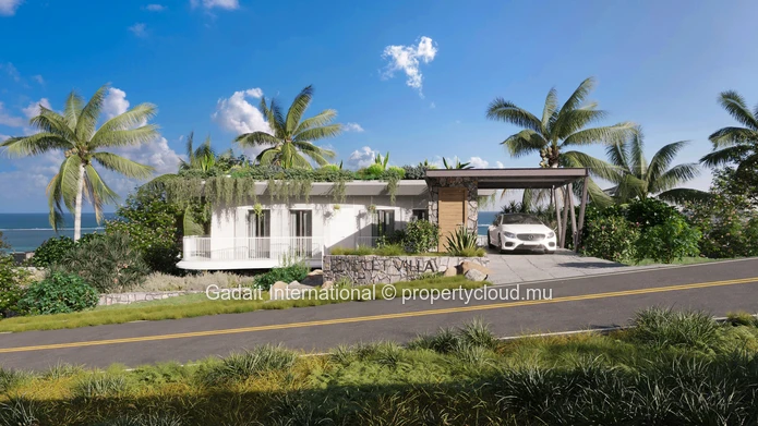 À vendre - Villa de 3 chambres avec vue panoramique sur l'océan