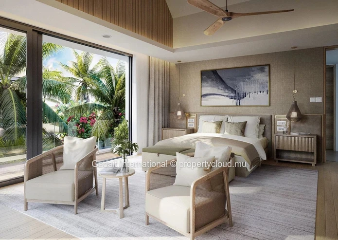 Villa en bord de mer avec accès à la résidence à vendre | One&Only Le Saint Géran