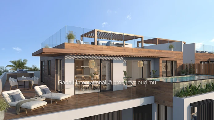 Penthouse Viva Calodyne – Appartement de prestige vue mer avec rooftop à l'île Maurice