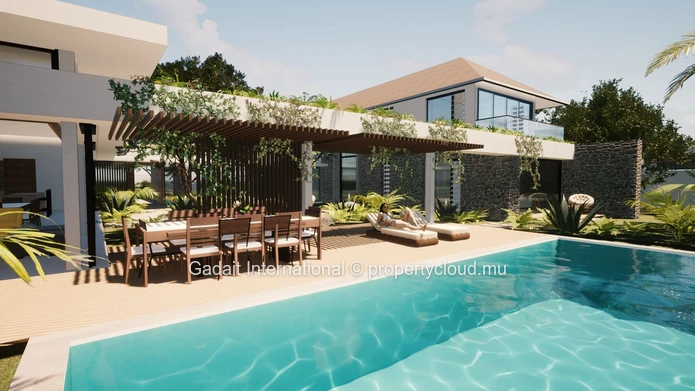 Villa I6 : exceptional bioclimatic villa of 542m² at Beau Champ