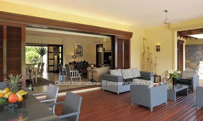Luxury 5-bedroom villa with private beach for sale in Tamarina, Mauritius