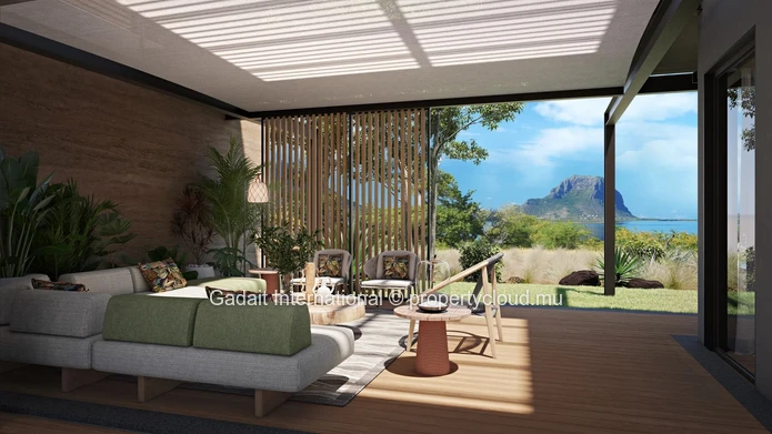 HARMONIE : 204 m² villa with sea view and Le Morne mountain panorama in Rivière Noire