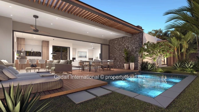 Contemporary Luxury Villa in Mauritius: Sophisticated Design in Rivière Noire