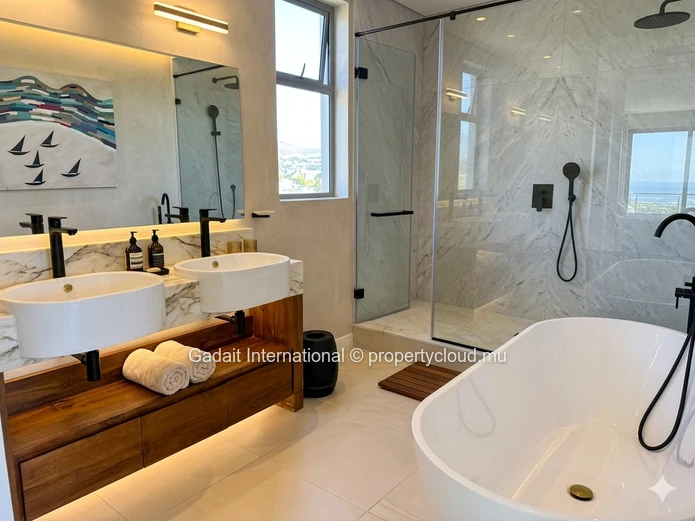 Exclusive 3-Bedroom Marina-Front Penthouse with Private Plunge Pool on Mauritius' West Coast
