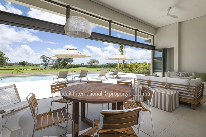 Villa contemporaine de 4 chambres avec vue sur golf à Anahita, Île Maurice