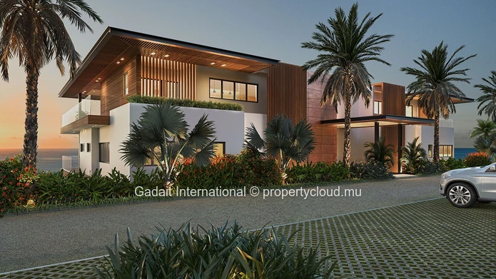 Duplex luxury villa with panoramic ocean view