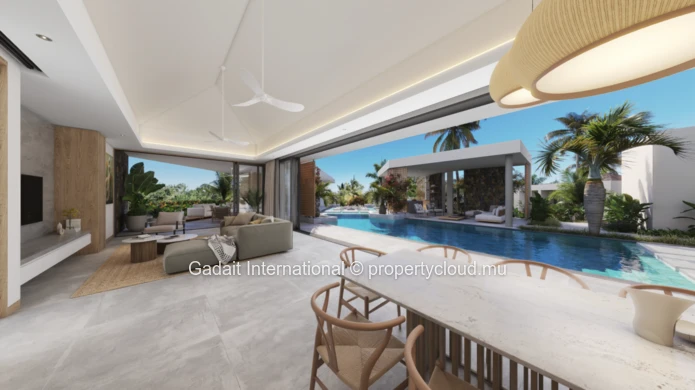 A vendre une Villa contemporaine d'exception dans le domaine de Bel Ombre dans le sud de l'Ile Maurice